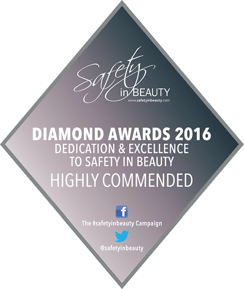 Safety in Beauty Diamond Awards 2016: Highly Commended for Dedication & Excellence